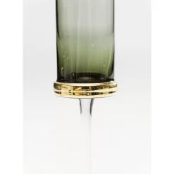 Geschirr & Tischaccessoires-KARE Design Sektglas Innocent Smoke