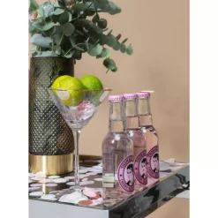 Tische-KARE Design Servierwagen Barfly Silber
