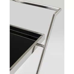 Tische-KARE Design Servierwagen Casino Silber