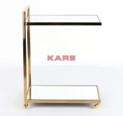 Tische-KARE Design Servierwagen Classy Gold