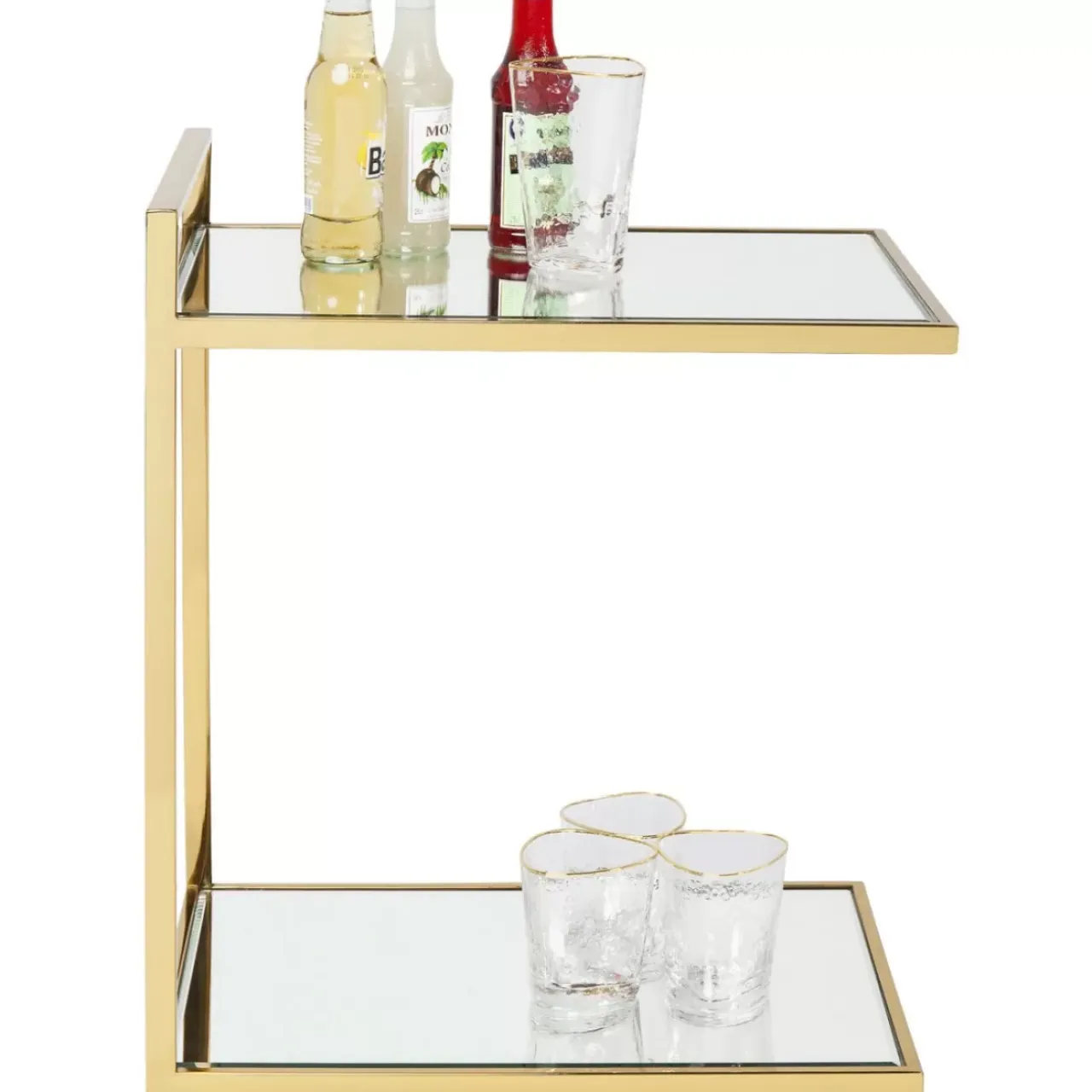 Tische-KARE Design Servierwagen Classy Gold