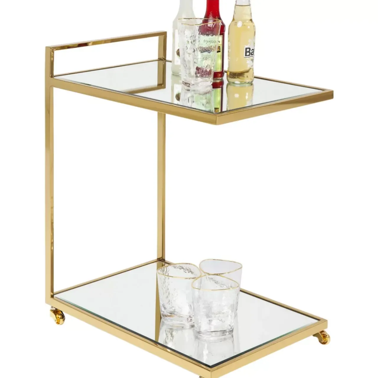 Tische-KARE Design Servierwagen Classy Gold