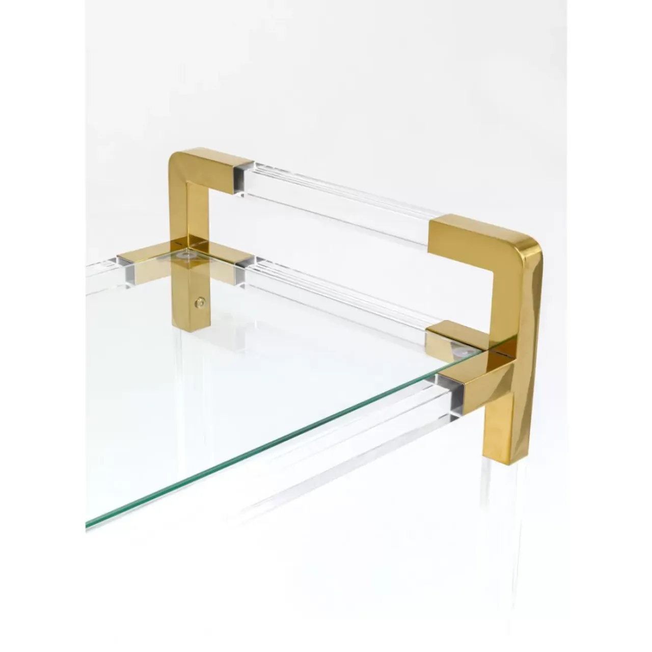 Tische-KARE Design Servierwagen Josy Gold
