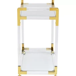 Tische-KARE Design Servierwagen Josy Gold