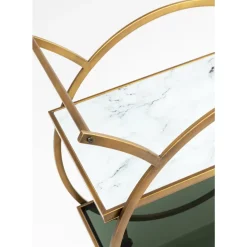 Tische-KARE Design Servierwagen Loft Brass