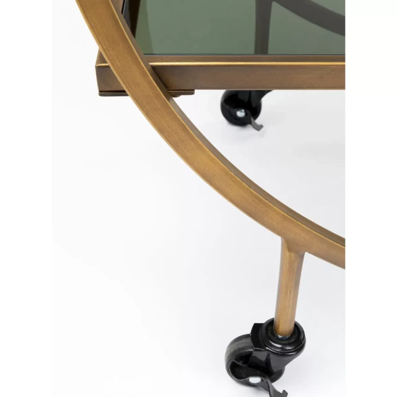 Tische-KARE Design Servierwagen Loft Brass