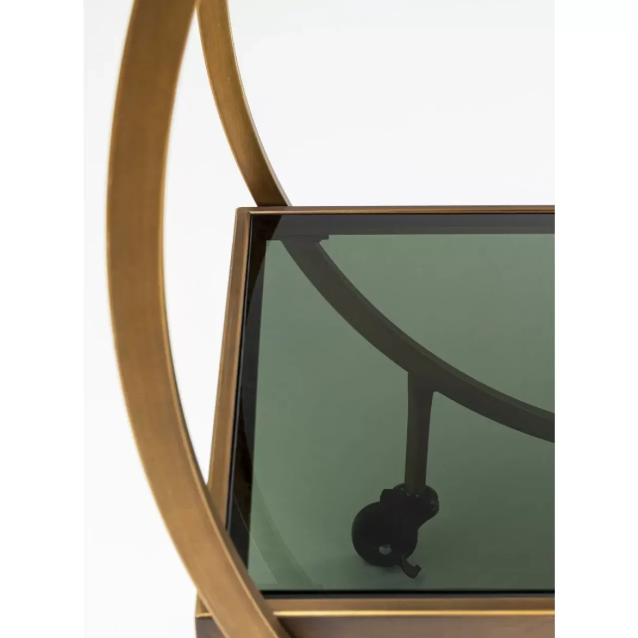 Tische-KARE Design Servierwagen Loft Brass