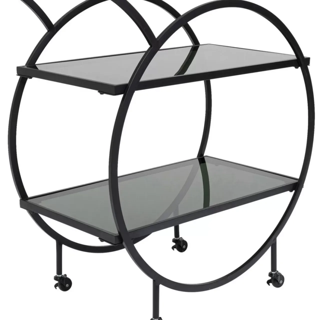 Tische-KARE Design Servierwagen Loft Schwarz