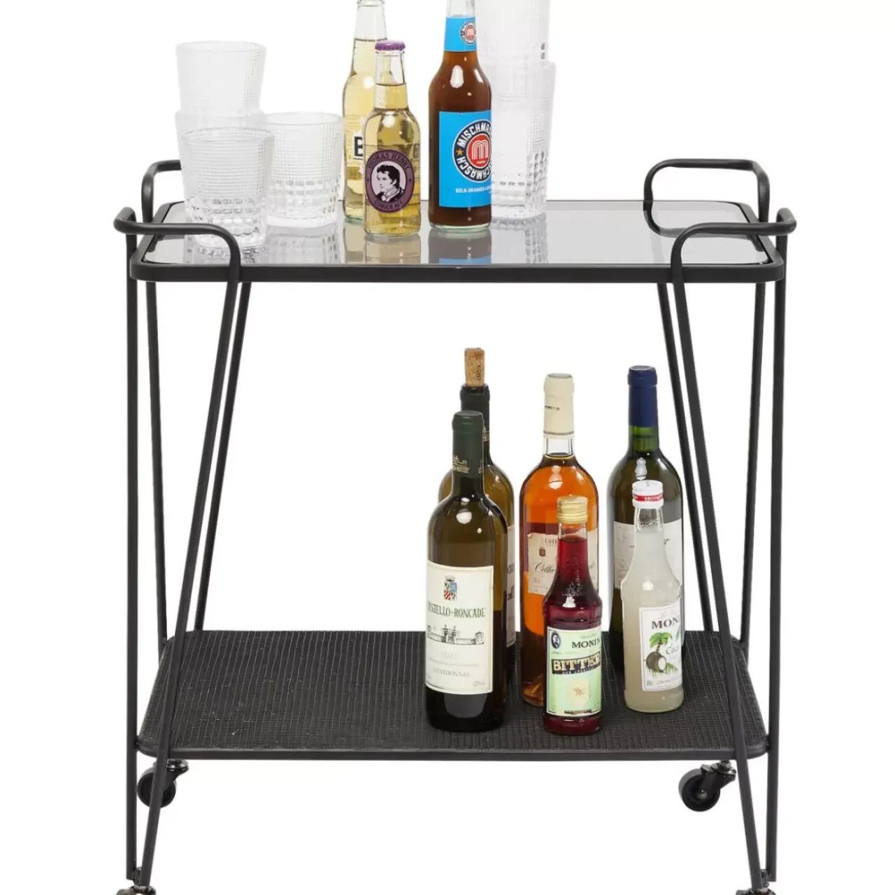 Tische-KARE Design Servierwagen Mesh