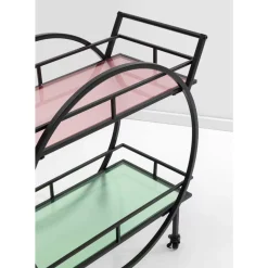 Tische-KARE Design Servierwagen Rainbow Rund