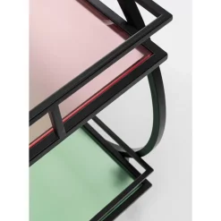 Tische-KARE Design Servierwagen Rainbow Rund