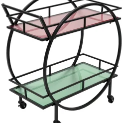 Tische-KARE Design Servierwagen Rainbow Rund