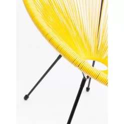 Outdoormöbel-KARE Design Sessel Acapulco Gelb