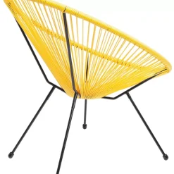 Outdoormöbel-KARE Design Sessel Acapulco Gelb