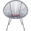 Outdoormöbel-KARE Design Sessel Acapulco Grau