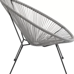 Outdoormöbel-KARE Design Sessel Acapulco Grau