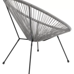 Outdoormöbel-KARE Design Sessel Acapulco Grau