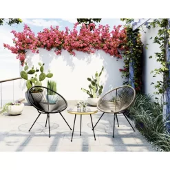 Outdoormöbel-KARE Design Sessel Acapulco Natur