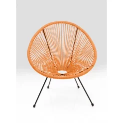 Outdoormöbel-KARE Design Sessel Acapulco Orange