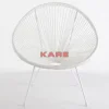 Outdoormöbel-KARE Design Sessel Acapulco Weiss