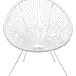 Outdoormöbel-KARE Design Sessel Acapulco Weiss
