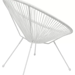 Outdoormöbel-KARE Design Sessel Acapulco Weiss