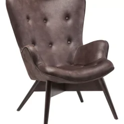 Sessel-KARE Design Sessel Angels Wings Black Brown Eco