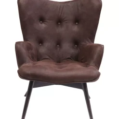 Sessel-KARE Design Sessel Angels Wings Black Brown Eco