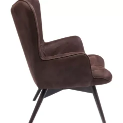 Sessel-KARE Design Sessel Angels Wings Black Brown Eco
