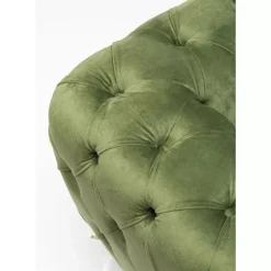Sessel-KARE Design Sessel Bellissima Velvet Grun 120Cm
