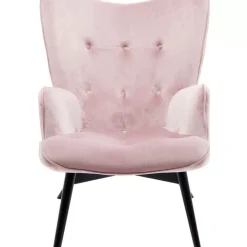 Sessel-KARE Design Sessel Black Vicky Velvet Rose