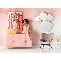 Sessel-KARE Design Sessel Black Vicky Velvet Rose