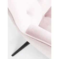 Sessel-KARE Design Sessel Black Vicky Velvet Rose