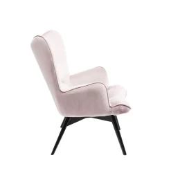 Sessel-KARE Design Sessel Black Vicky Velvet Rose