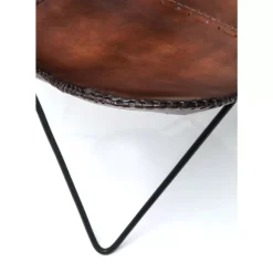 Sessel-KARE Design Sessel Butterfly Brown Econo