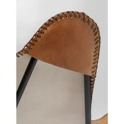 Sessel-KARE Design Sessel California Leder Braun