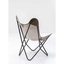 Sessel-KARE Design Sessel California Leder Dunkelbraun
