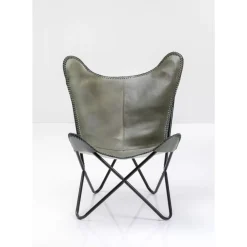 Sessel-KARE Design Sessel California Leder Khaki