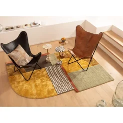 Sessel-KARE Design Sessel California Leder Schwarz