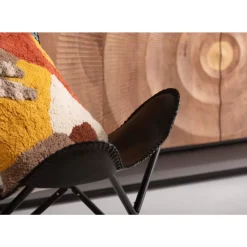 Sessel-KARE Design Sessel California Leder Schwarz