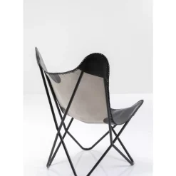 Sessel-KARE Design Sessel California Leder Schwarz