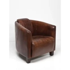 Sessel-KARE Design Sessel Cigar Lounge Brown