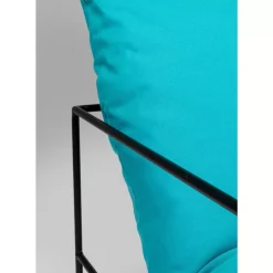 Outdoormöbel-KARE Design Sessel Cuby Garden Blau