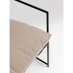 Outdoormöbel-KARE Design Sessel Cuby Garden Grau