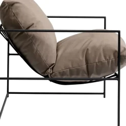 Outdoormöbel-KARE Design Sessel Cuby Garden Grau