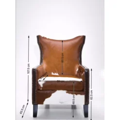 Sessel-KARE Design Sessel Denver Cow