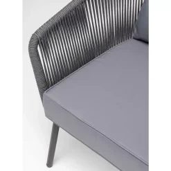 Outdoormöbel-KARE Design Sessel Elba Grau