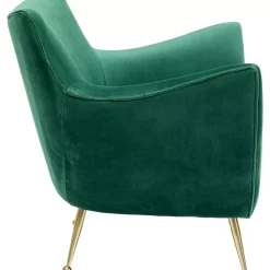 Sessel-KARE Design Sessel Goldfinger Grun