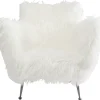 Sessel-KARE Design Sessel Goldfinger Weis