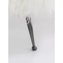 Sessel-KARE Design Sessel Goldfinger Weis